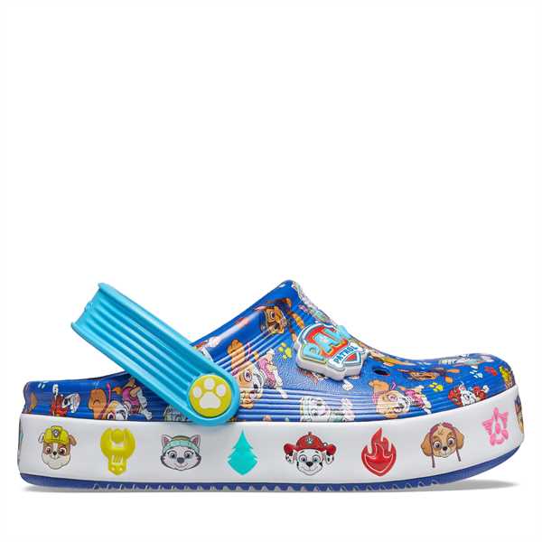 Šľapky Crocs Paw Patrol Off Court Clg T 208853 Modrá