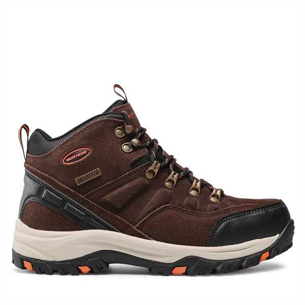 Outdoorová obuv Skechers Pelmo 64869/DKBR Hnedá