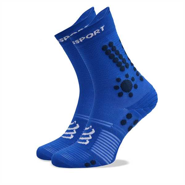 Ponožky Vysoké Unisex Compressport Pro Racing V4.0 Trail XU00048B Modrá