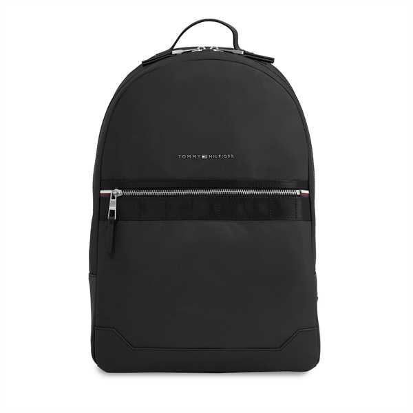 Ruksak Tommy Hilfiger Th Elevated Nylon Backpack AM0AM11573 Čierna