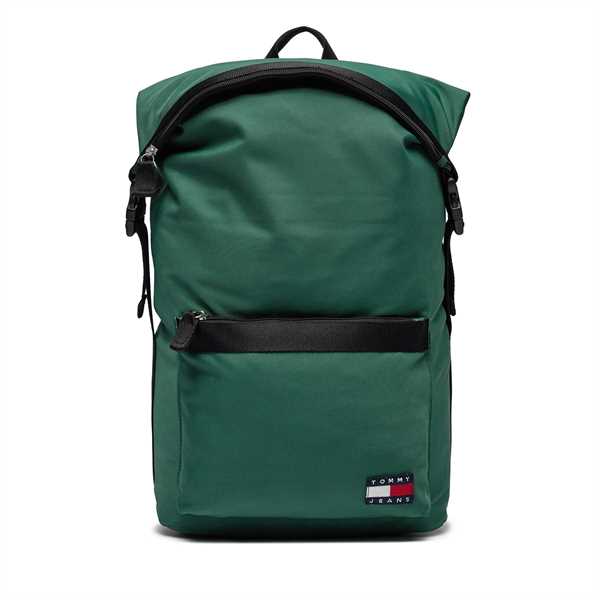 Ruksak Tommy Jeans Tjm Daily Rolltop Backpack AM0AM11965 Zelená