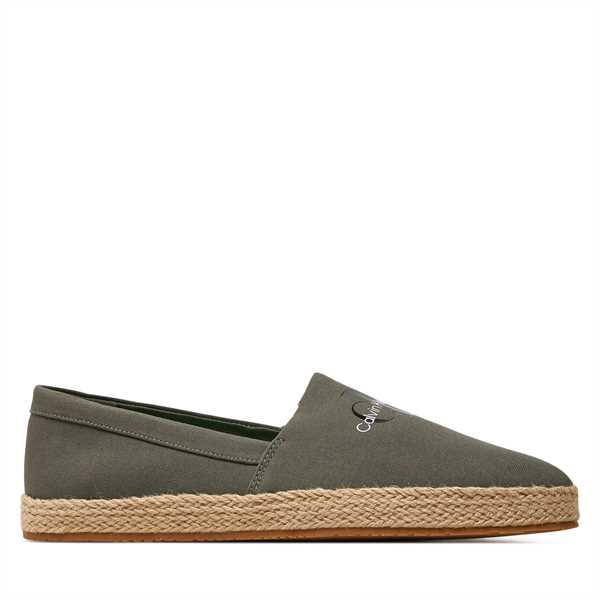 Espadrilky Calvin Klein Jeans Espadrille Slipon Ml YM0YM00935 Zelená