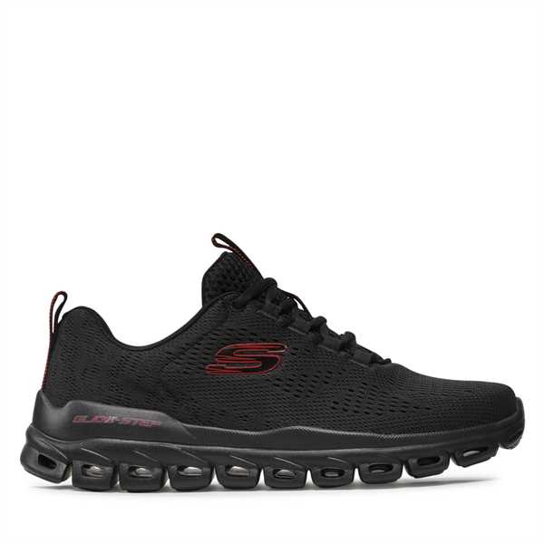 Sneakersy Skechers Fasten Up 232136/BBK Čierna