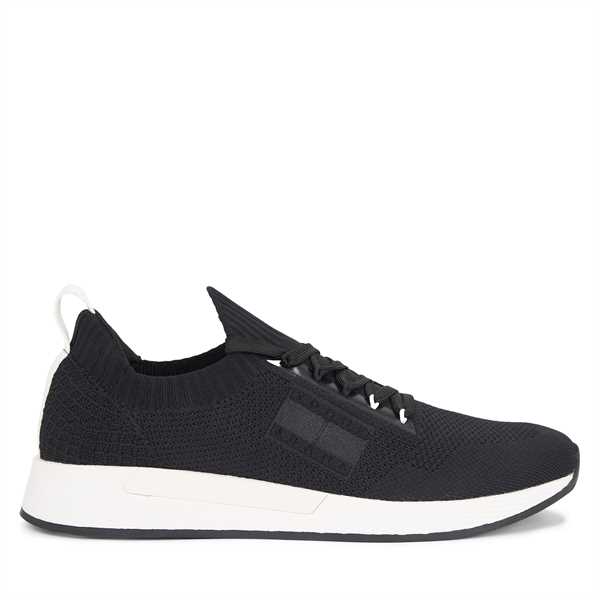 Sneakersy Tommy Jeans Tjm Elevated Runner Knitted EM0EM01382 Čierna