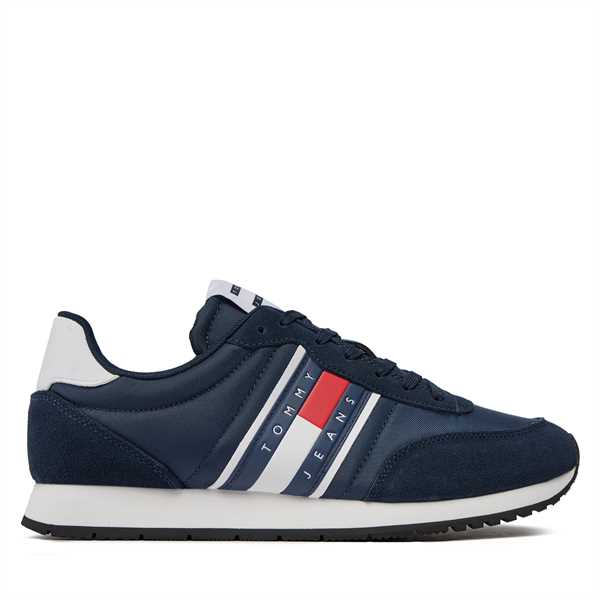 Sneakersy Tommy Jeans Tjm Runner Casual Ess EM0EM01351 Tmavomodrá