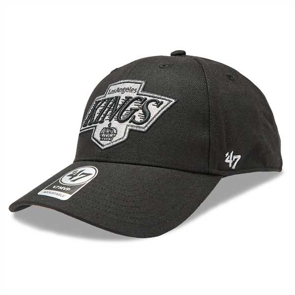 Šiltovka 47 Brand NHL LA Kings Vintage Ballpark Snap '47 MVP HVIN-BLPMS08WBP-BK88 Čierna