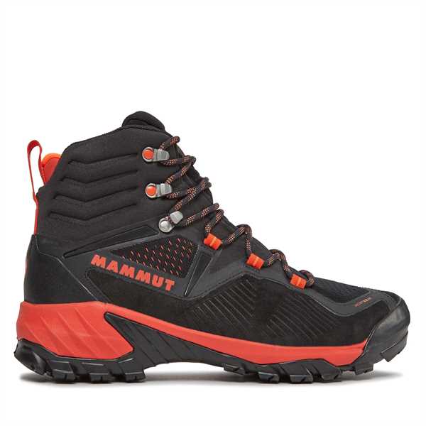 Trekingová obuv Mammut Sapuen High GTX GORE-TEX 3030-04241-00654-1075 Čierna