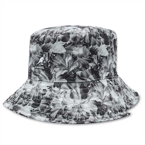 Klobúk Kangol Bucket Floral Rev K5373 Sivá