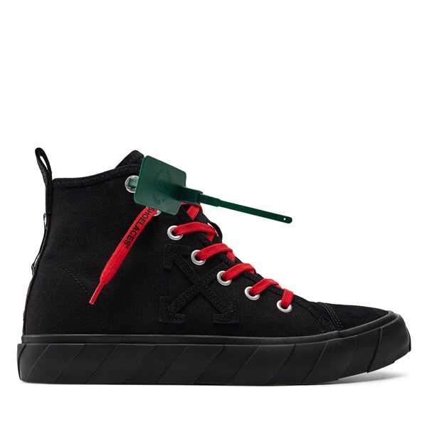 Plátenky Off-White Mid Top Vulcanized Canvas IA119S22LEA0011010 Čierna