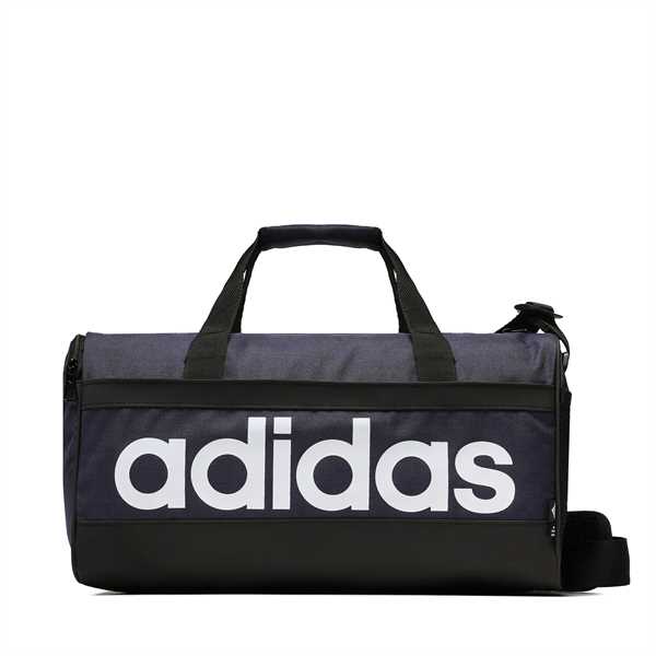 Taška adidas Essentials Linear Duffel Bag Extra Small HR5346 Modrá