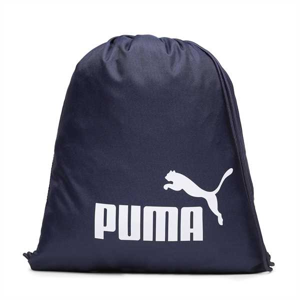 Vak so sťahovacou šnúrkou Puma Phase Gym Sack 079944 02 Tmavomodrá