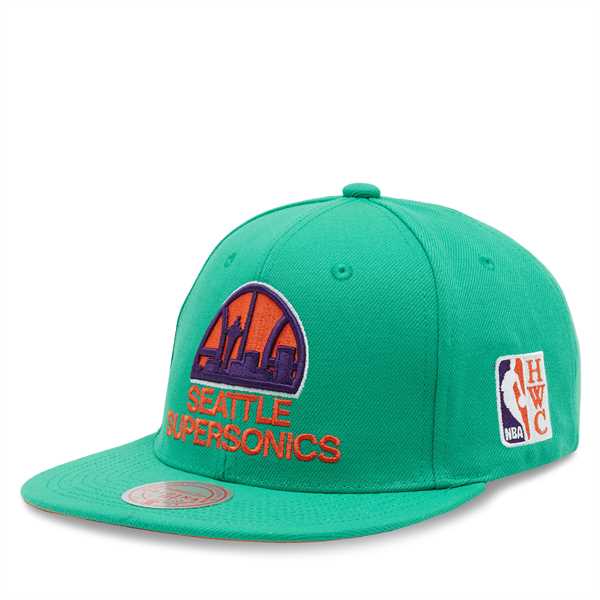 Šiltovka Mitchell & Ness HHSS5139 Zelená