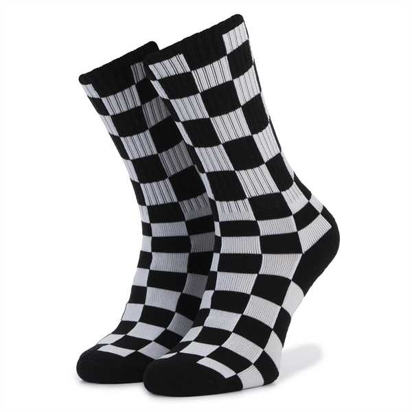 Vysoké detské ponožky Vans By Checkerboard Crew VN0A3I74HU01 r.31.5-38 Biela