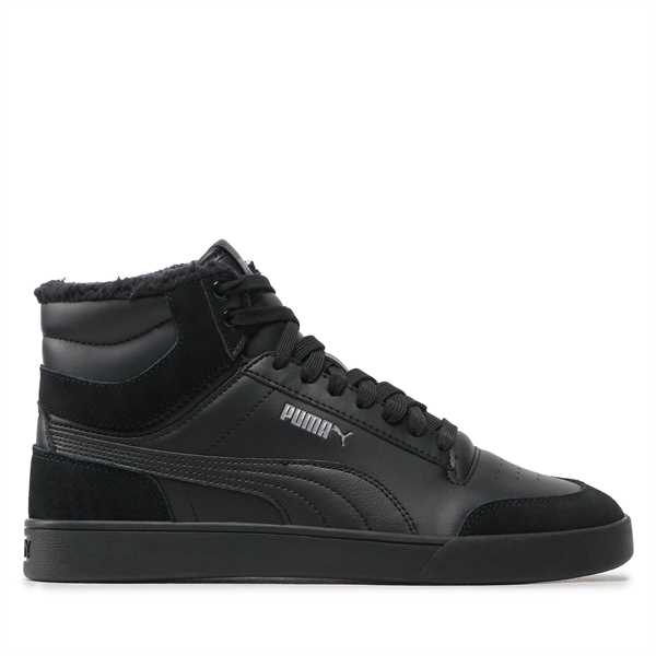 Sneakersy Puma Shuffle Mid Fur 387609 01 Čierna