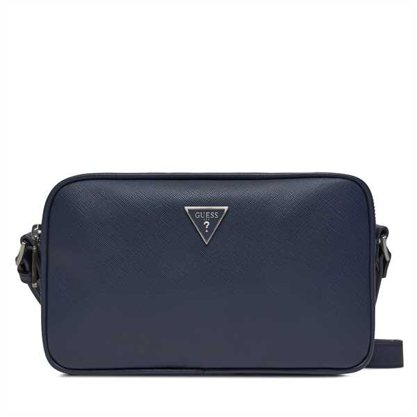 Ľadvinka Guess Certosa Saffiano Eco Mini Bags HMECSA P3329 Tmavomodrá