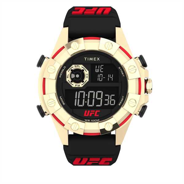 Hodinky Timex Ufc Kick TW2V86600 Zlatá