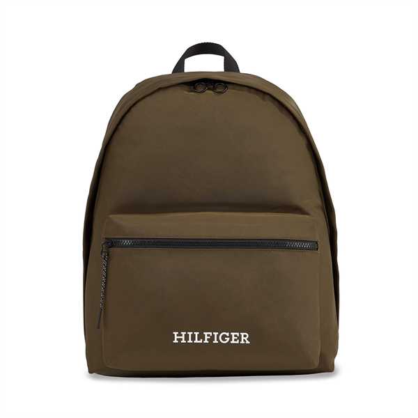 Ruksak Tommy Hilfiger Th Monotype Dome Backpack AM0AM12112 Zelená