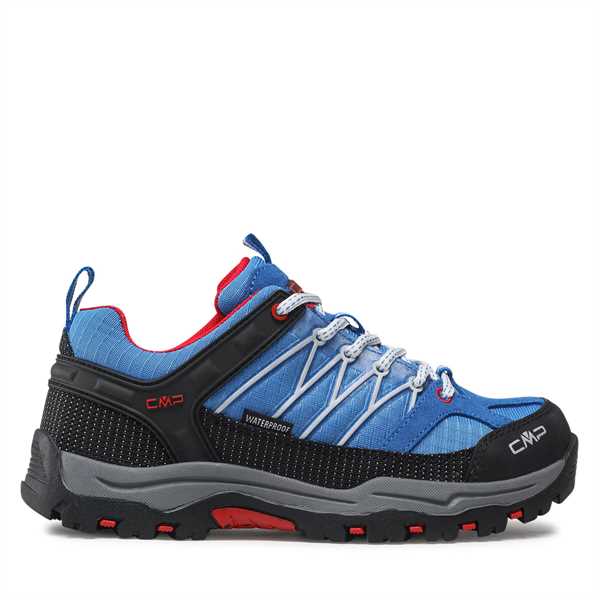 Trekingová obuv CMP Rigel Low Trekking Shoe Kids Wp 3Q54554J Modrá