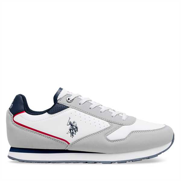 Sneakersy U.S. Polo Assn. NOBIK001C Biela