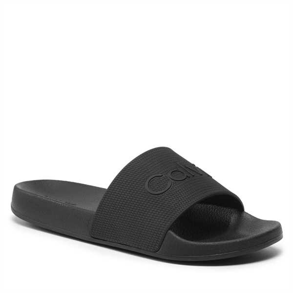 Šľapky Calvin Klein Pool Slide Rubber HM0HM00636 Čierna