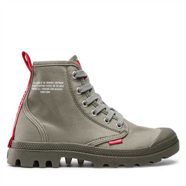 Outdoorová obuv Palladium Pampa Hi Dare 76258-325-M Zelená