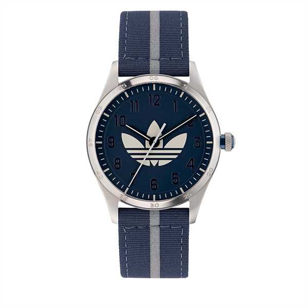 Hodinky adidas Originals Code Four Watch AOSY23041 Strieborná