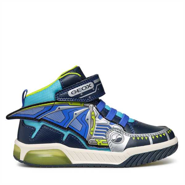 Sneakersy Geox J Inek Boy J469CB 011BC C4226 M Tmavomodrá