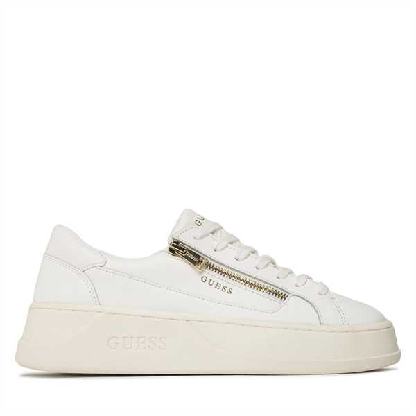 Sneakersy Guess Avellino Zip FM7CAZ LEA12 Biela