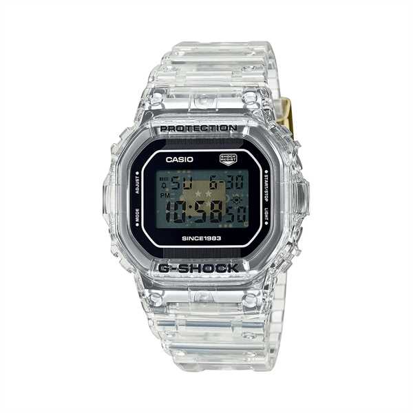 Hodinky G-Shock 40th Anniversary Clear Remix DW-5040RX-7ER Priehľadná