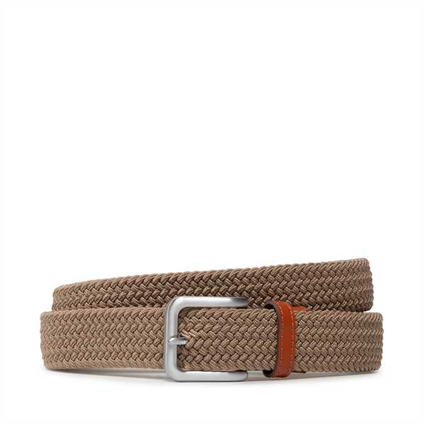 Pánsky opasok Jack&Jones Jacspring Woven Belt Noos12118114 Béžová