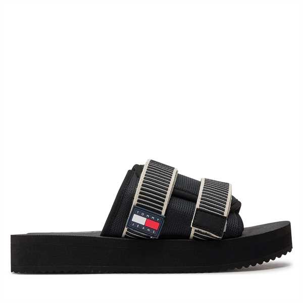 Šľapky Tommy Jeans Tjm Sandal Casual EM0EM01389 Čierna