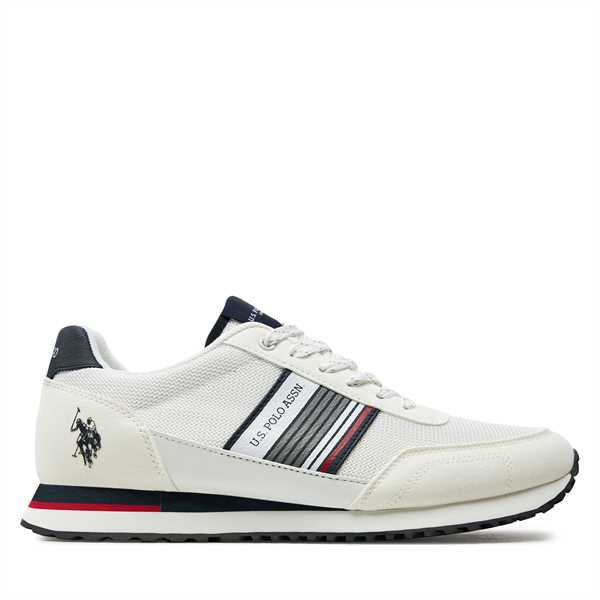 Sneakersy U.S. Polo Assn. Xirio009 XIRIO009/4MU1 Biela