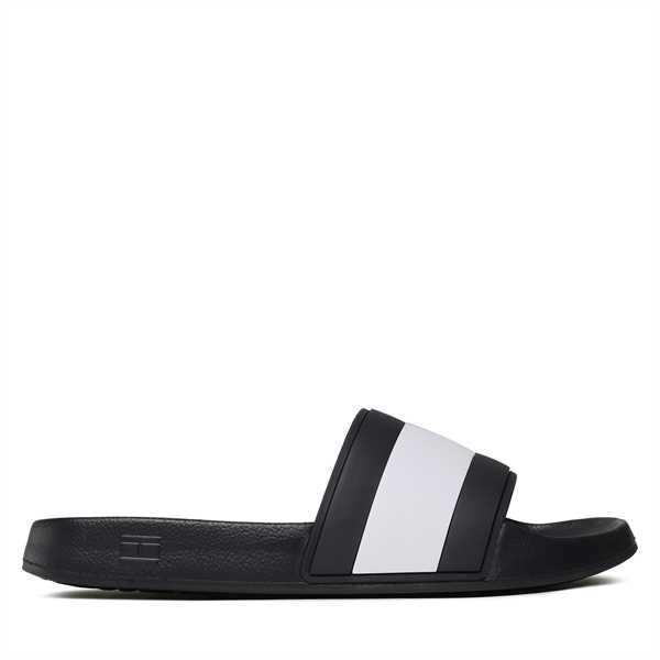 Šľapky Tommy Hilfiger Rubber Th Flag Pool Slide FM0FM04236 Tmavomodrá