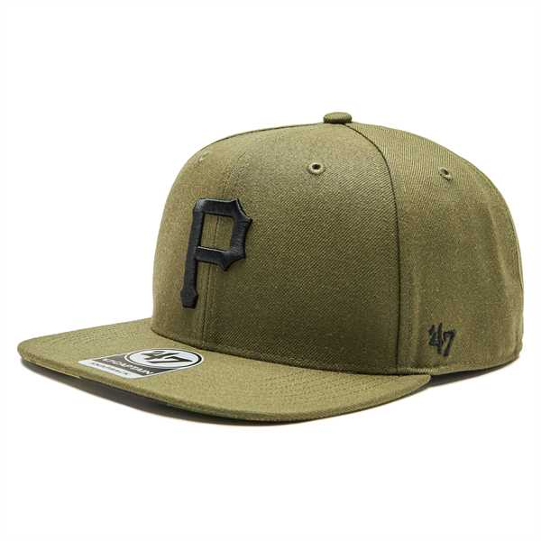 Šiltovka 47 Brand MLB Pittsburgh Pirates Ballpark Camo 47 CAPTAIN B-BCAMO20WBP-SW Zelená