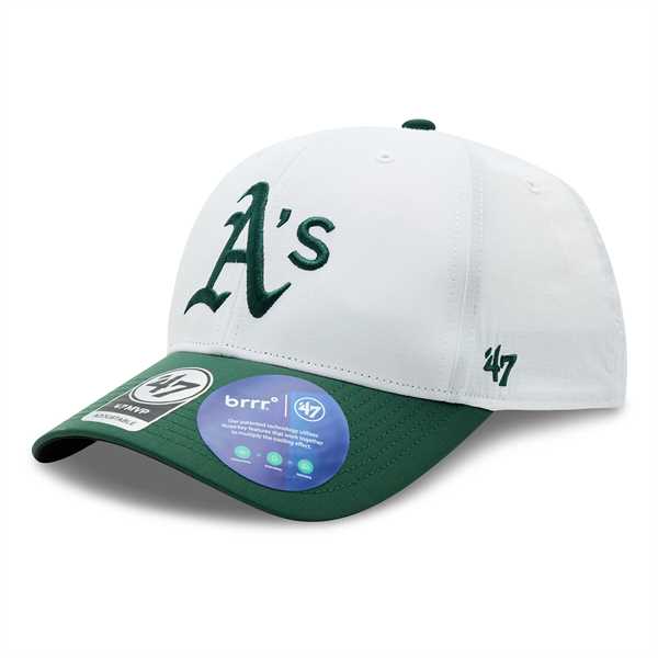 Šiltovka 47 Brand MLB Oakland Athletics Brrr TT Snap 47 MVP B-BRTTS18BBP-WH Biela