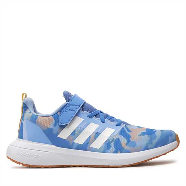 Sneakersy adidas Fortarun 2.0 Cloudfoam Sport Running Elastic Lace Top Strap Shoes GZ9753 Modrá