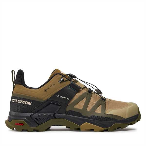 Sneakersy Salomon X Ultra 4 GORE-TEX L47452900 Kaki