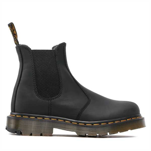 Členková obuv s elastickým prvkom Dr. Martens 2976 Čierna