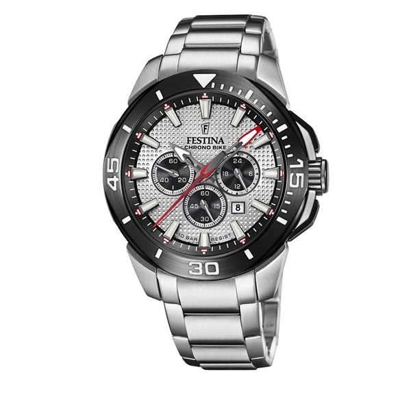 Hodinky Festina Chrono Bike 20641/1 Strieborná