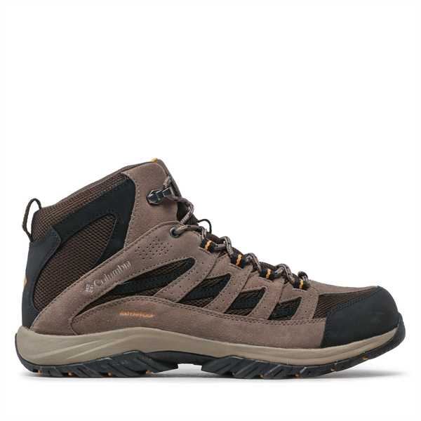 Trekingová obuv Columbia Crestwood Mid Waterproof BM5371 Hnedá