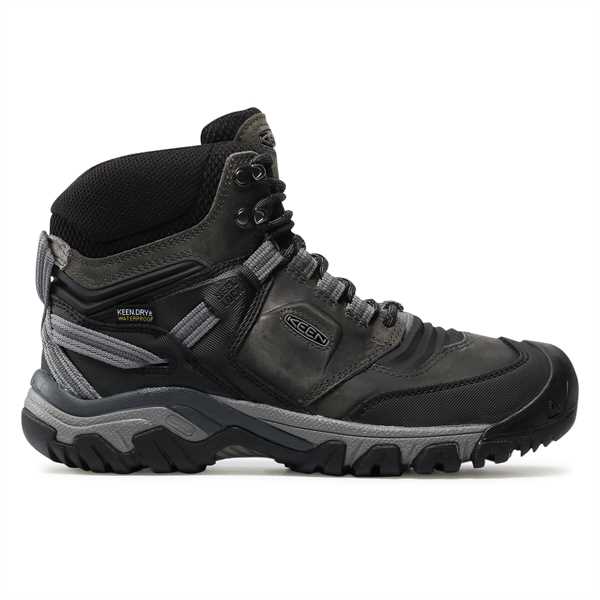 Trekingová obuv Keen Ridge Flex Mid Wp M 1024911 Sivá