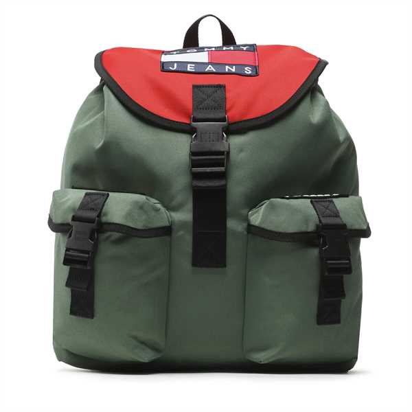 Ruksak Tommy Jeans Tjm Heritage Archive Backpack AM0AM11161 Zelená