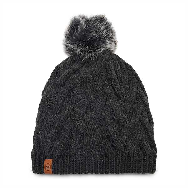 Čiapka Buff Knitted & Fleece Hat 123515.901.10.00 Sivá