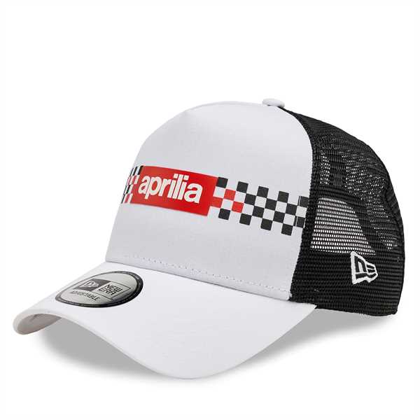 Šiltovka New Era Checker Print Trucker Aprilia 60435563 Biela