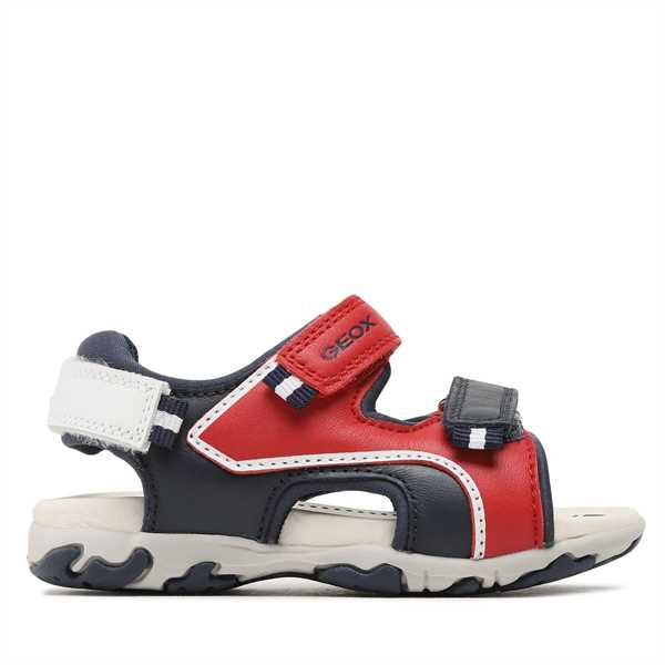 Sandále Geox B Sandal Flaffee Boy B3559A08515C7217 S Červená