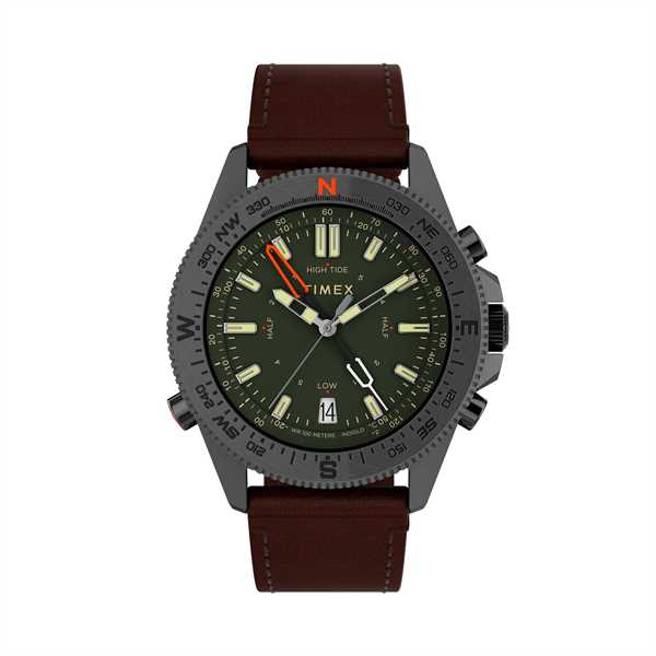 Hodinky Timex Expedition North Tide-Temp-Compass TW2V04000 Hnedá