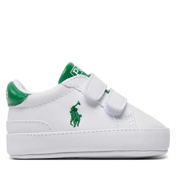 Sneakersy Polo Ralph Lauren RL00332100 L Biela