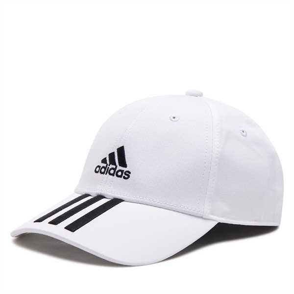 Šiltovka adidas Baseball 3-Stripes Twill Cap FQ5411 Biela