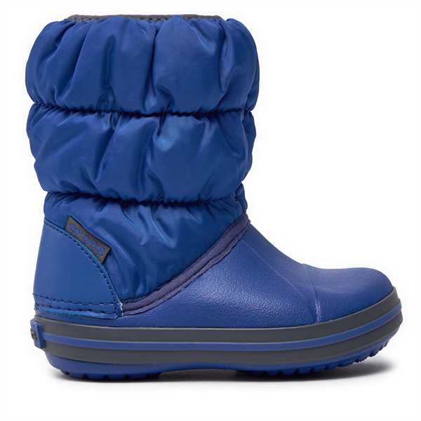 Snehule Crocs Winter Puff Boot Kids 14613 Tmavomodrá