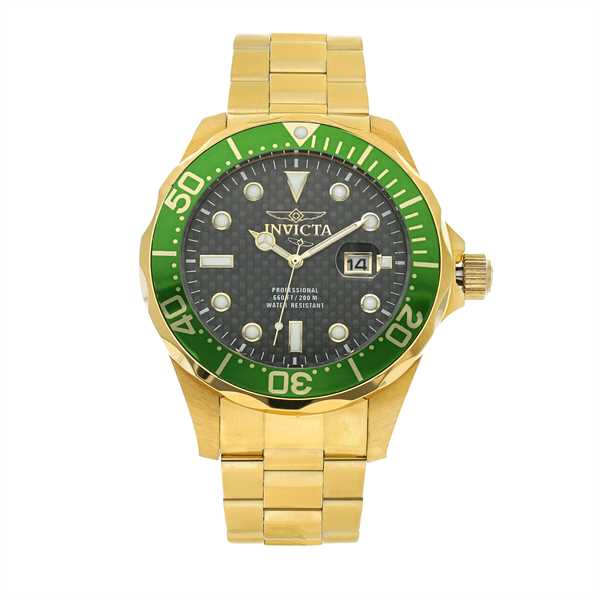 Hodinky Invicta Watch Pro Diver 14358 Zlatá